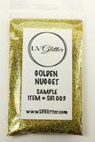 Golden Nugget Gold Holographic Ultra Fine Glitter Sample