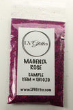 Magenta Rose PinkHolographic Ultra Fine Glitter Sample
