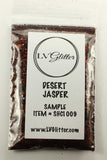 Desert Jasper Brown Holographic Chunky Mix Glitter Sample