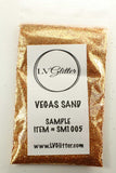 Vegas Sand Gold Metallic Ultra Fine Glitter Sample