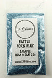 Battle Born Blue Metallic Ultra Fine Glitter Sample