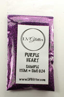 Purple Heart Metallic Ultra Fine Glitter Sample