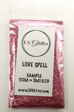 Love Spell Pink Metallic Ultra Fine Glitter Sample