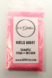 Girls Night Pink Iridescent Ultra Fine Glitter Sample