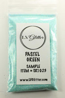 Pastel Green Iridescent Ultra Fine Glitter Sample