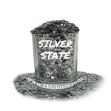 Silver State Metallic Chunky Mix Glitter Shaker