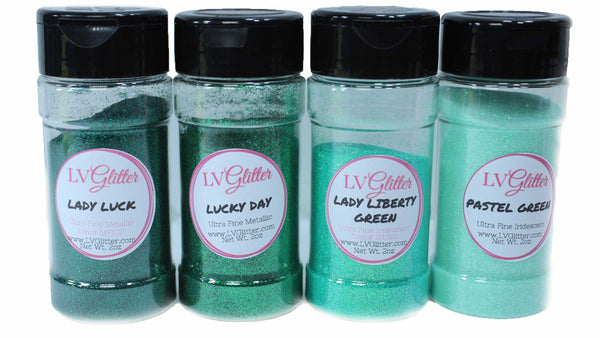 St. Patrick's Day Shaker Bundle - Lady Luck, Lucky Day, Lady Liberty Green, Pastel Green
