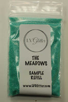 The Meadows Green Metallic Ultra Fine Glitter Sample