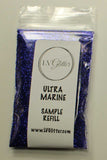 Ultra Marine Blue Metallic Ultra Fine Glitter Sample