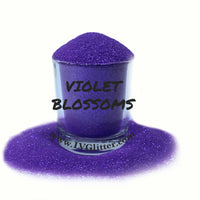 Violet Blossoms Iridescent Ultra Fine Glitter Shaker