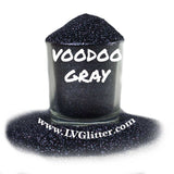Voodoo Gray Metallic Ultra Fine Glitter Shaker