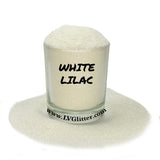 White Lilac Iridescent Ultra Fine Glitter Shaker