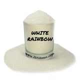 White Rainbow Iridescent Ultra Fine Glitter Shaker